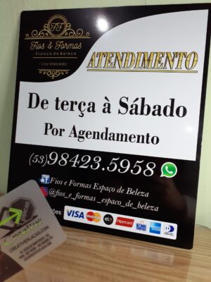 Placa de horário - ID